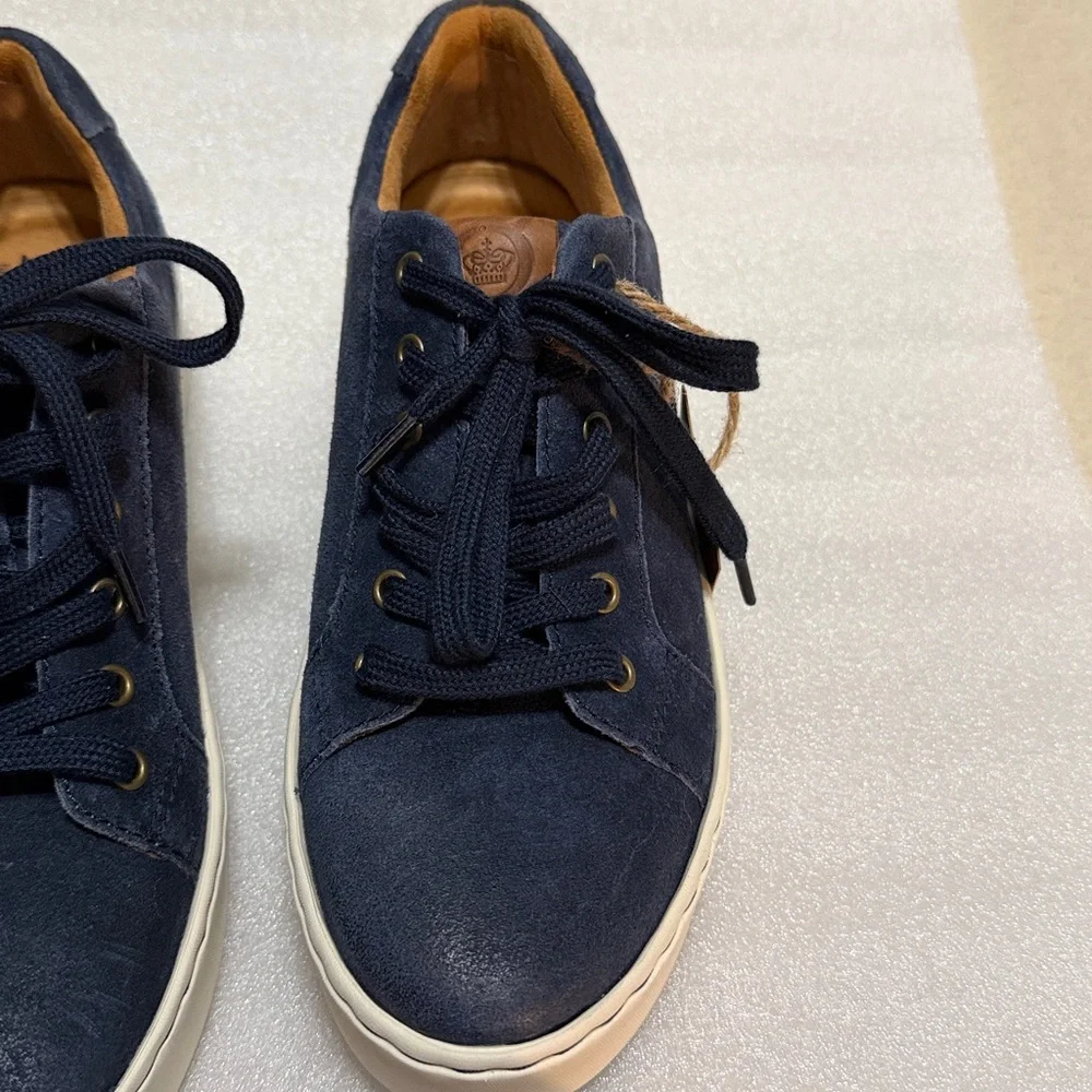 Born Mira Leather Suede Platform Sneakers 8.5 NWT